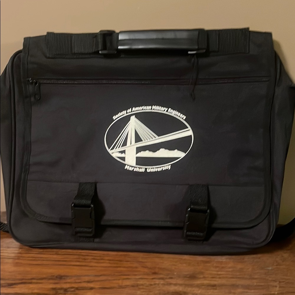NWOT Black Messenger Bag